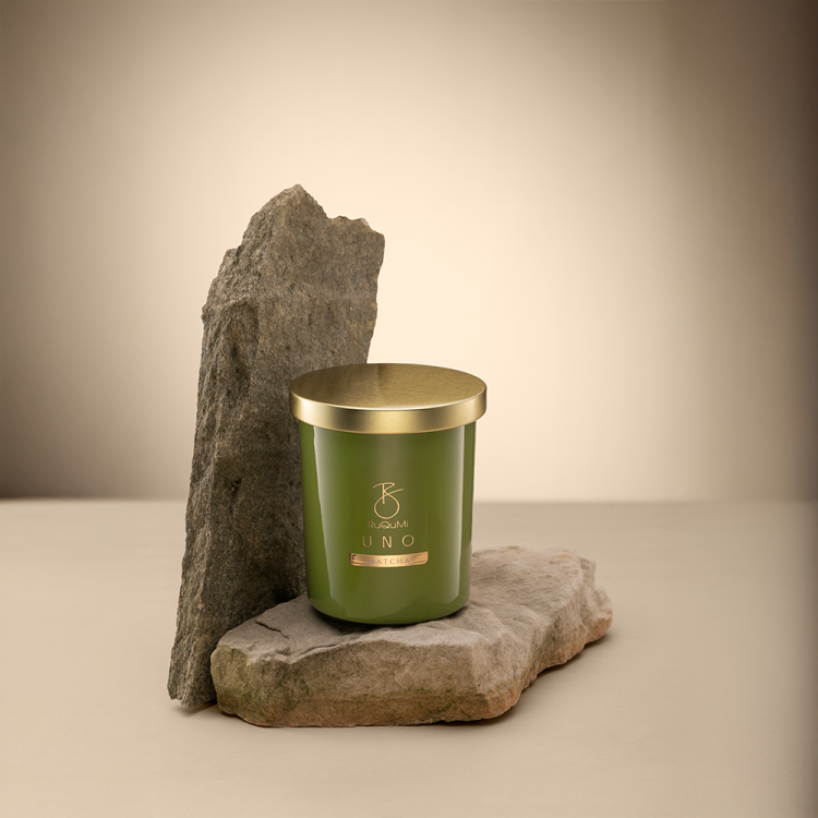 Świeca sojowa zapachowa Ruqumi Uno Matcha 170g